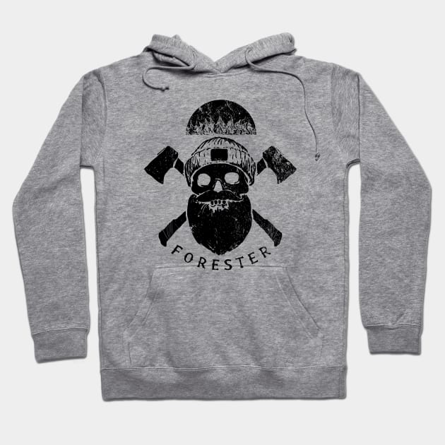 Forester Skull Hoodie by Wear Your Story